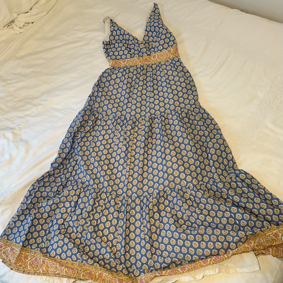 Block Print Point Sur Dress - Picture 2 of 6